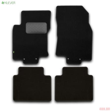 Коврики салона Klever текстильные Standart для Nissan X-Trail (2014-2022) № KVR02365401210kh