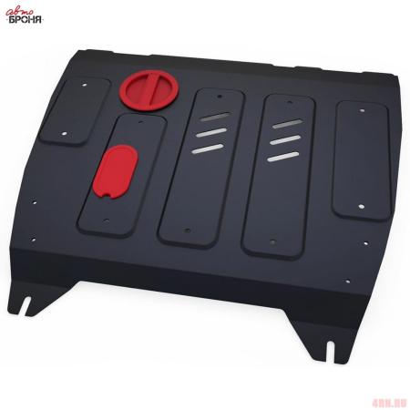 Защита картера и КПП для Nissan Tiida (2015-2016) № 111.04151.1