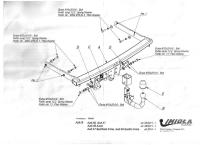 Фаркоп Imiola для Audi A6 седан, универсал Quattro кроме RS6 (2011-2014) быстросъемное крепление № A.A19