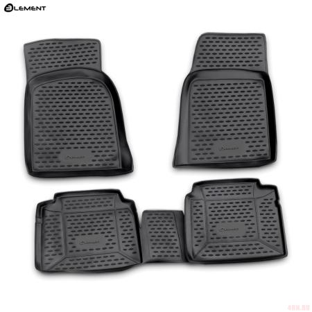Коврики салона для Lada (ВАЗ) 2107 (1990-2012) 4 шт. № NLC.52.10.210