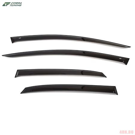 Дефлекторы окон для Kia Ceed 5дв. хэтчбек (2018-2025) № K15418