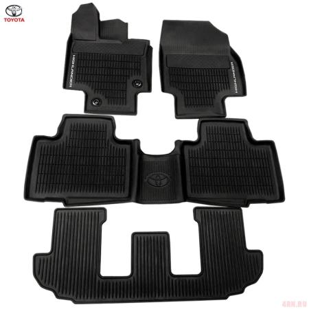 Коврики салона оригинальные для Toyota Highlander (2020-2025) № PT9084820020