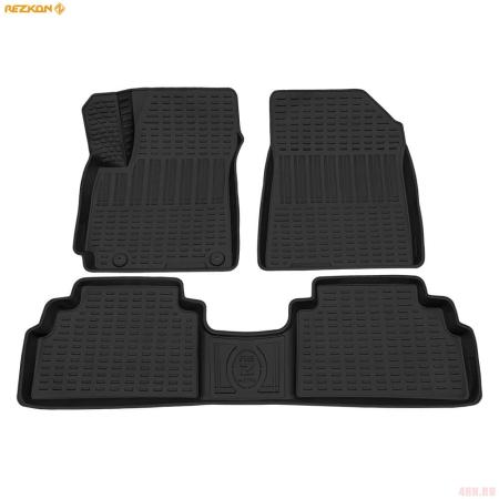 Коврики салона Rezkon для Kia Soul (2019-2025) № 521030300