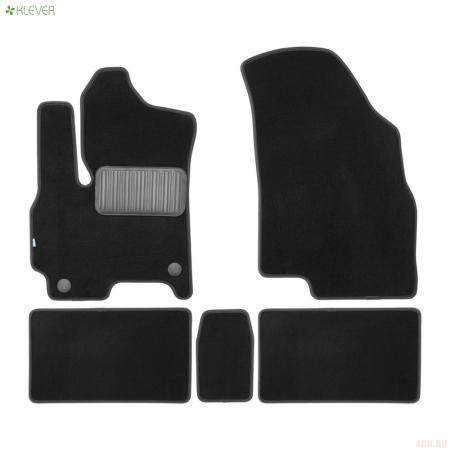 Коврики в салон текстильные Premium для Chery Tiggo 4 Pro (2024-2025) № KLEVER05.A71168.110kh