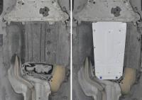 Защита КПП и раздаточной коробки для BMW 5-Cерия 4WD (2016-2025) № 333.0530.1