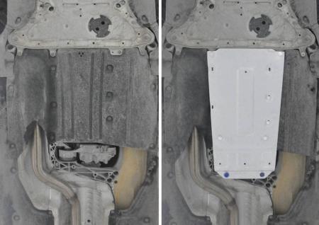Защита КПП и раздаточной коробки для BMW 5-Cерия 4WD (2016-2025) № 333.0530.1
