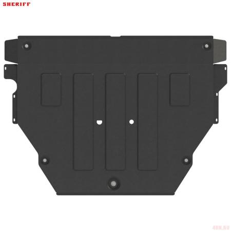 Защита картера и КПП для Volkswagen Teramont (2018-2025) № 26.3666