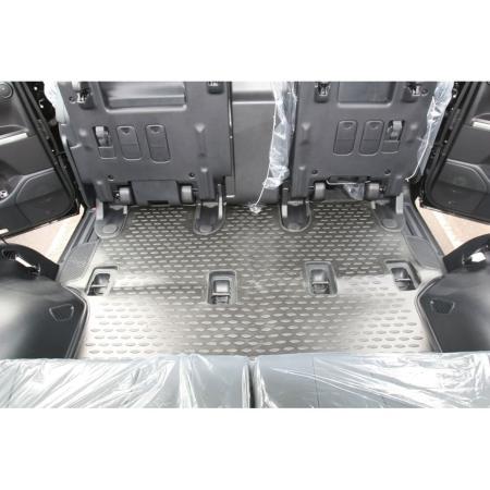 Коврики салона Element для Toyota Land Cruiser 200 (2007-2012) 3 ряда серые № NLC.48.17.211k