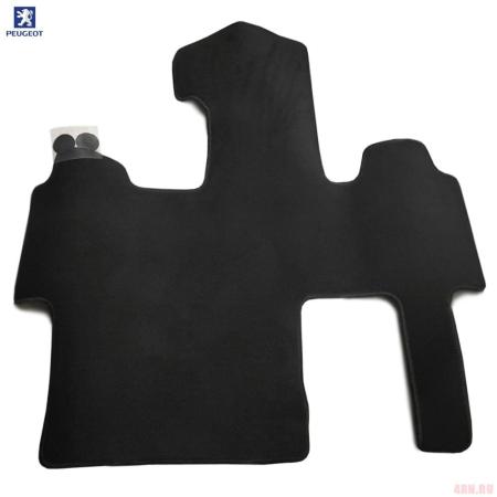Коврик салона текстильный (нераздельный) 2-го ряда оригинальный для Peugeot Traveller (2017-2025) № 1614085280