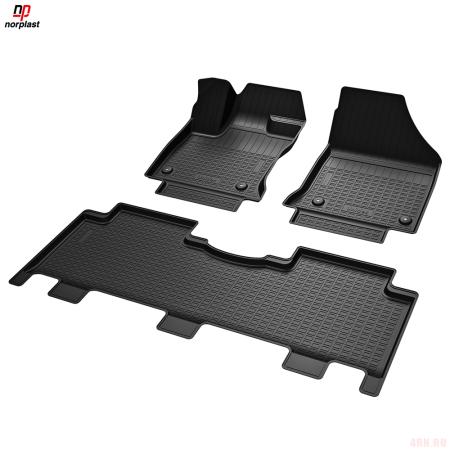 Коврики салона для Geely Okavango (2023-2025) (1,2 ряд) № NPA11-C24-610