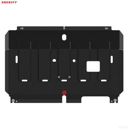 Защита картера и КПП для Jetour Dashing (2023-2025) № 59.5483