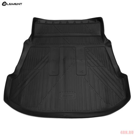 Коврик в багажник для Toyota Fortuner (2015-2025) № ELEMENT4856B13