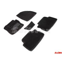 Изображение коврики салона 3d текстильные для ford kuga (2013-2019) бежевые № 85874