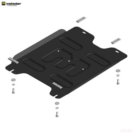 Защита КПП для Changan Hunter Plus (2023-2025) № 77215