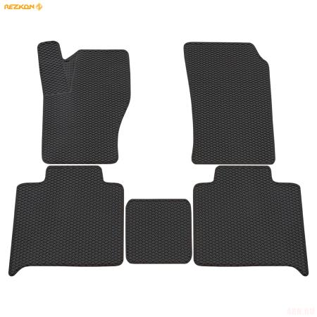 Коврики салона 3D EVA Ромб резиновые для Tank 500 (2022-2025) с черным кантом № 9262010101