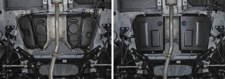 Защита топливного бака для Geely Emgrand X7 (2018-2021) № 111.1919.1