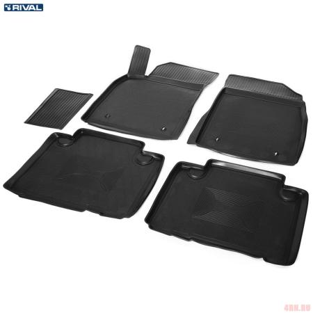 Коврики салона Rival для Geely Emgrand X7 (2013-2018) № 11902001
