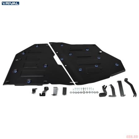 Защита топливного бака для Volkswagen Teramont 4WD (2018-2025) № 111.5862.1