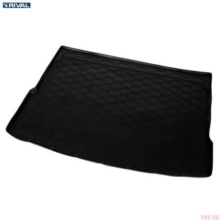 Коврик в багажник Rival для Volkswagen Tiguan (ровный пол) (2016-2023) № 15805005
