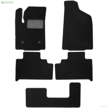 Коврики в салон текстильные Premium для SWM G05 Pro (2021-2025) № KLEVER05.A70925.110kh