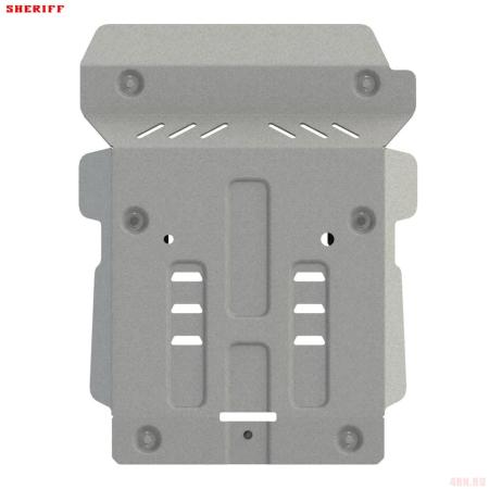 Защита картера и радиатора для Isuzu D-Max (2021-2025) № 32.4923 V1