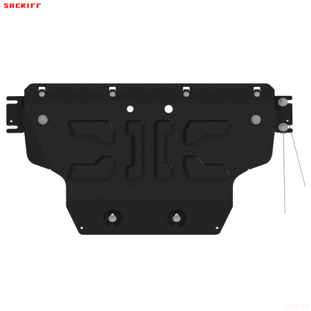 Защита радиатора для Oting Paladin (2024-2025) № 73.6270