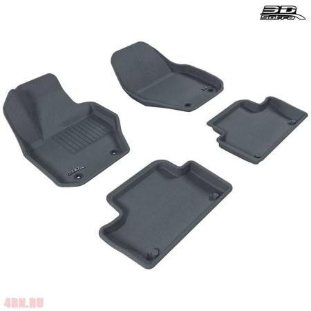 Коврики салона Sotra Liner 3D VIP серые для Volvo XC60 (2009-2017) № ST 73-00039