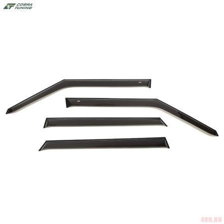 Дефлекторы боковых окон для Kia Soul (2019-2025) № K15919