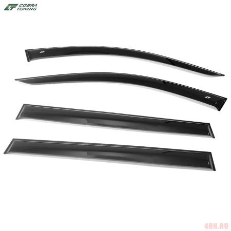 Дефлекторы боковых окон Cobra для Ford Mondeo универсал (2000-2007) широкие № FE35101