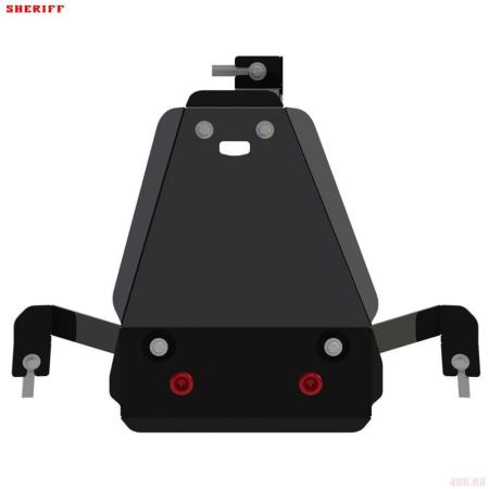 Защита редуктора для Volkswagen Teramont (2018-2025) № 26.3766