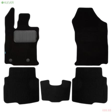 Коврики салона текстильные Premium для Subaru Outback универсал (2022-2025) 5 шт. № KLEVER0504602322110kh