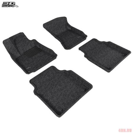 Коврики салона Sotra Liner 3D Lux текстильные для Audi A8 Long (2018-2025) AWD № ST 74-00682