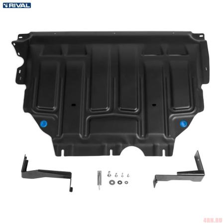 Защита картера и КПП для Volkswagen Caddy (2021-2025) № 111.5880.1