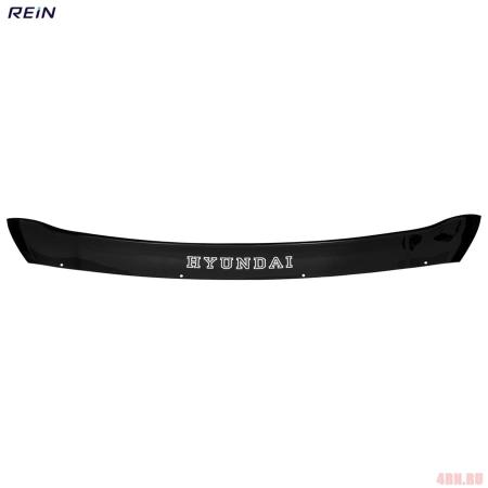 Дефлектор капота Rein для Hyundai Solaris (2017-2022) № REINHD958