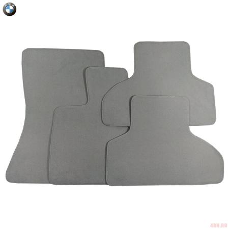 Коврики салона текстильные оригинальные для BMW X5 (F15) (2013-2018) серые № 51477439858