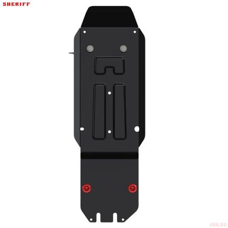 Защита редуктора для BMW X6 (2020-2025) № 03.4499