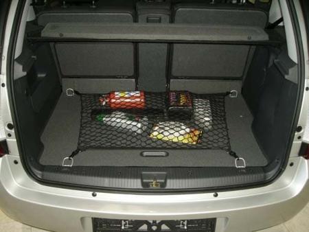 Сетка напольная в багажник автомобиля эластичная 90x75 см. черная Comfort Address Set 006