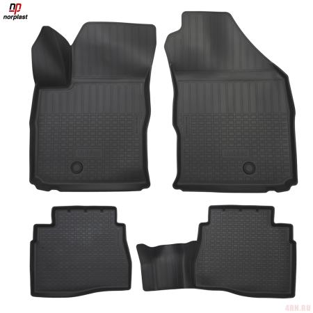 Коврики салона 3D для Kaiyi E5 (2016) № NPA11-C42-250