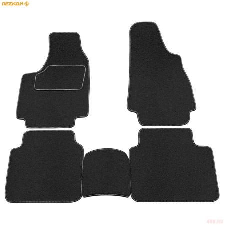 Коврики салона Rezkon текстильные для Lada (ВАЗ) Нива 4x4 (21213/21214) № 2539035100