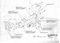 Фаркоп Imiola усиленный Toyota Fortuner (2011-2015)