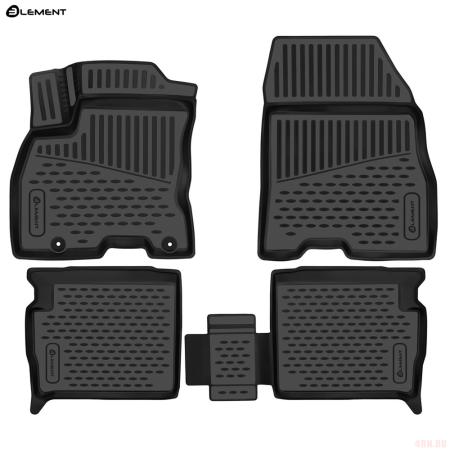 Коврики салон 3D для Evolute i-Pro (2022-2025) № ELEMENT3DA67446210k