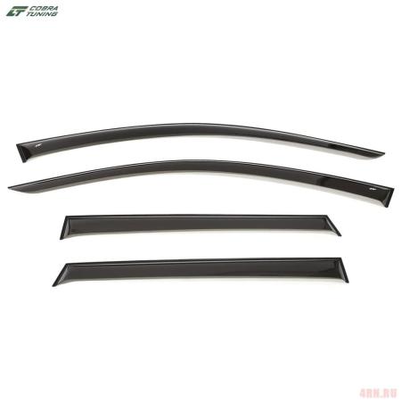 Дефлекторы боковых окон для Skoda Karoq (2020-2025) № S22620