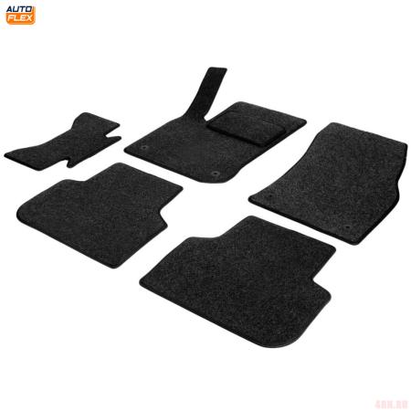 Текстильные коврики салона Business для Skoda Karoq (2020-2025) графит № 5510401