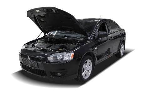 упоры капота для mitsubishi lancer 10 (2007-2015) 2 шт. № a.st.4003.1
