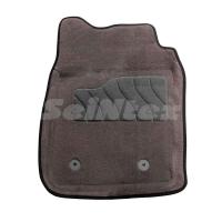 Изображение коврики салона 3d текстильные для ford ecosport (2014-2023) серые № 86843