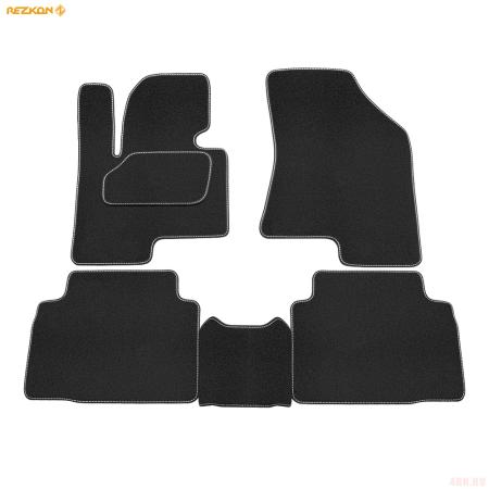 Коврики салона Rezkon текстильные для Kia Sportage (2010-2015) № 2021040200