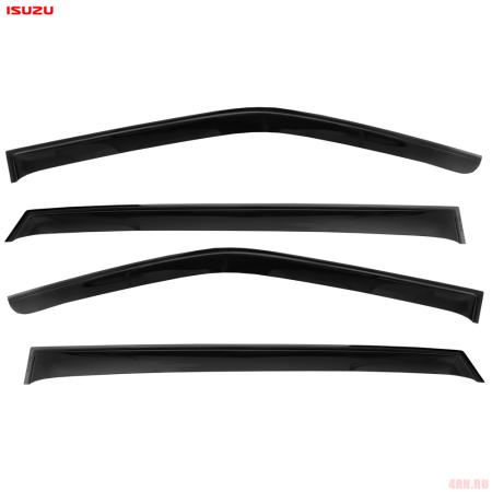 Дефлекторы окон оригинальные для Isuzu MU-X (2021-2025) № RJ01NL0015