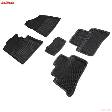 Коврики салона Eva 3D "соты" для Hyundai Tucson (2015-2018) № 95165