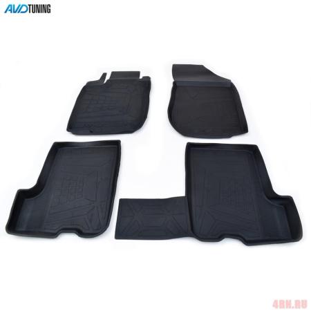 Коврики салона AVD Tuning для Renault Logan (2014-2022) № ADRPLR282