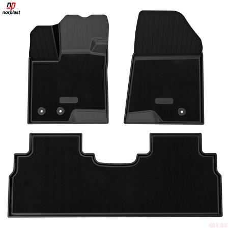 Коврики салона комбинированные для Haval F7 (2024-2025) 2WD № NPA11-C28-322-CM